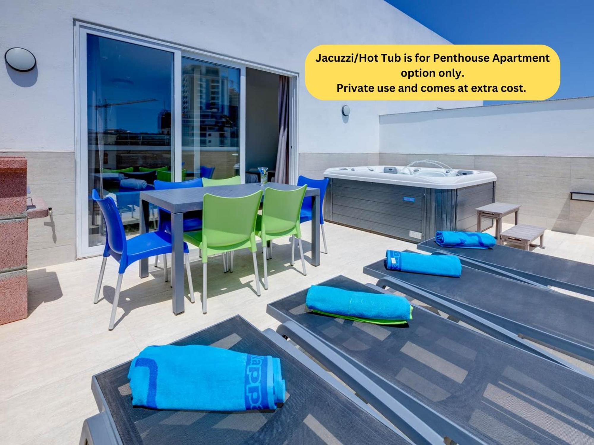 Bayside A Apartments Saint Julian's Bagian luar foto