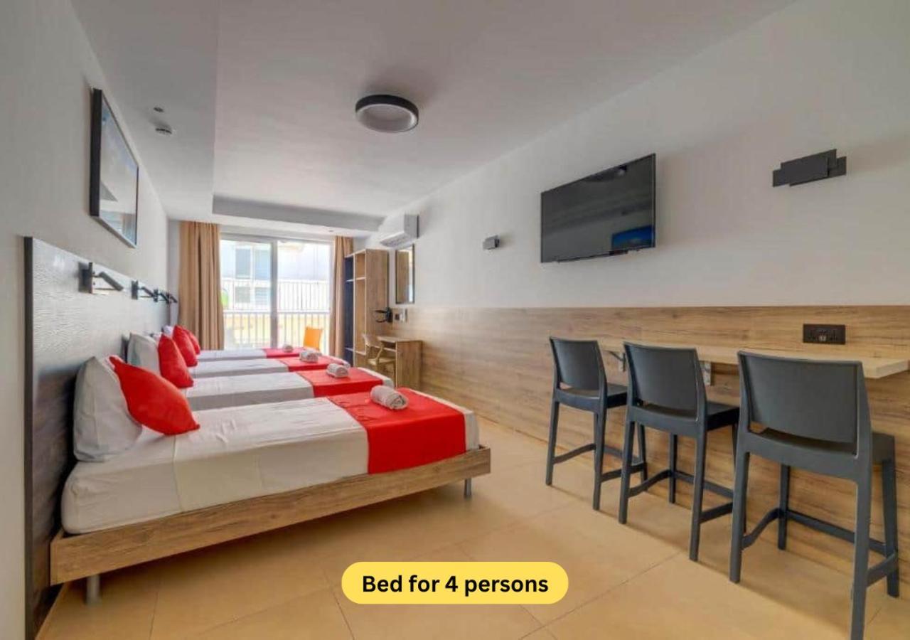 Bayside A Apartments Saint Julian's Bagian luar foto