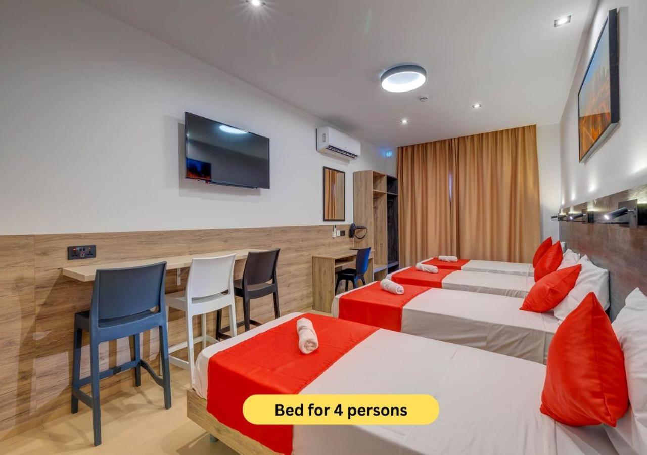 Bayside A Apartments Saint Julian's Bagian luar foto