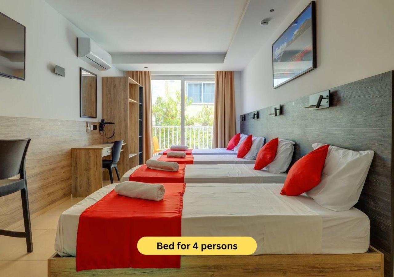 Bayside A Apartments Saint Julian's Bagian luar foto