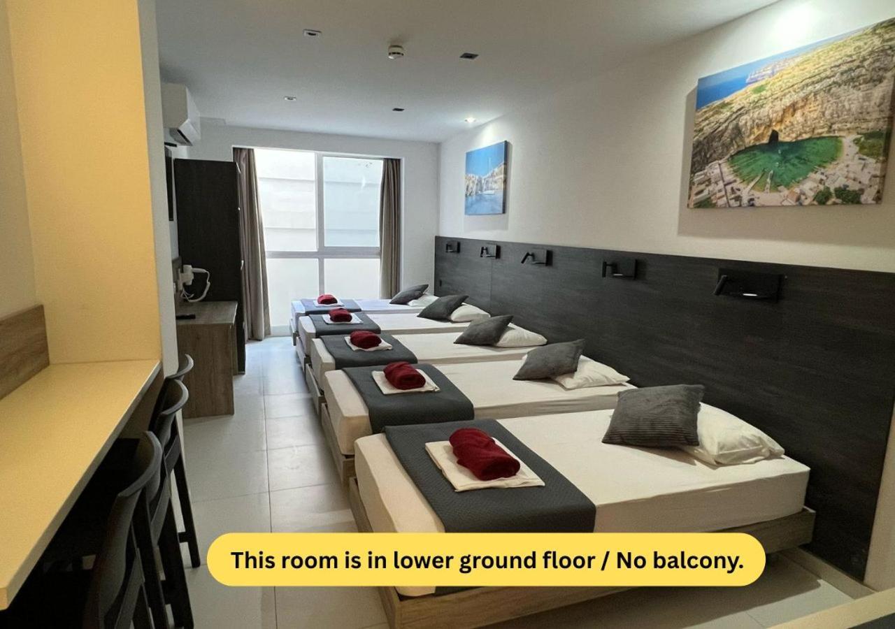 Bayside A Apartments Saint Julian's Bagian luar foto