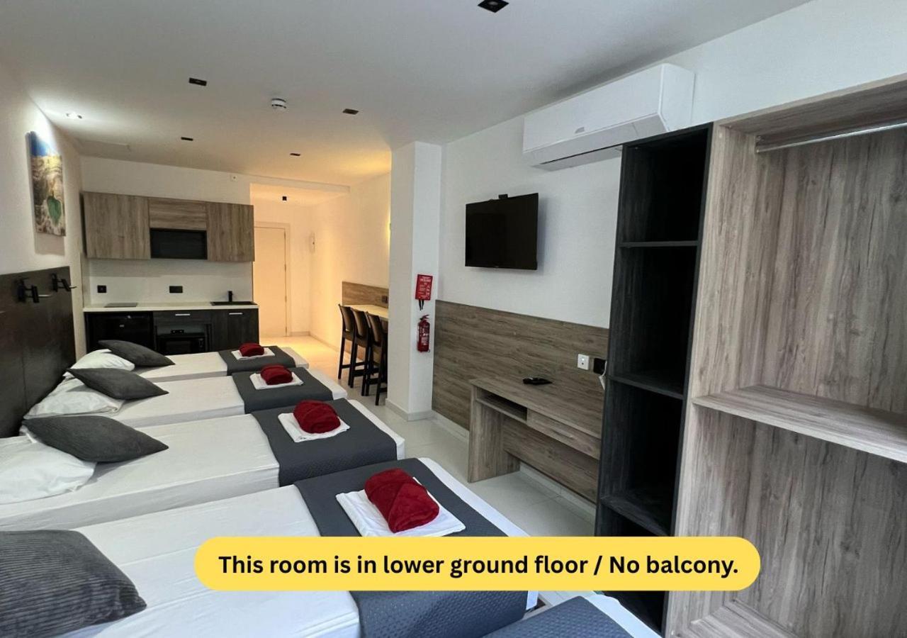 Bayside A Apartments Saint Julian's Bagian luar foto